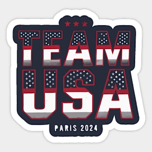 Team USA Paris 2024 Sticker
